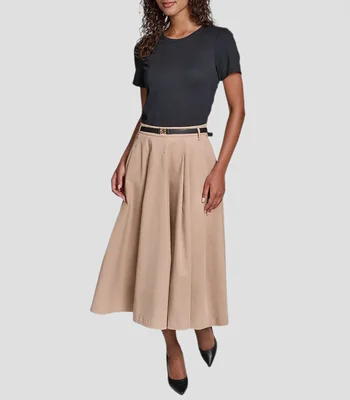 Vestido Casual Midi liso Mujer