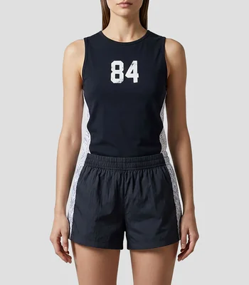 Blusa fantasía sin mangas Mujer