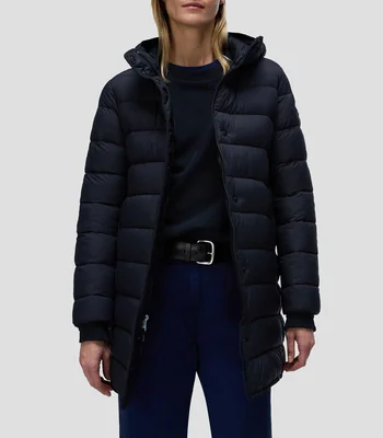 Chamarra puffer Aerins con capucha Mujer