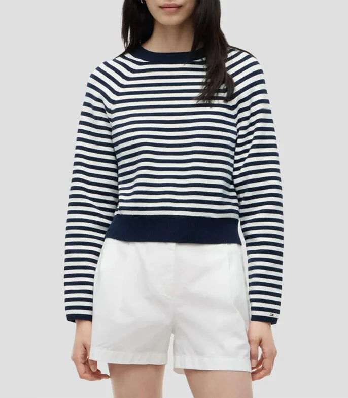 Suéter cuello redondo Mujer