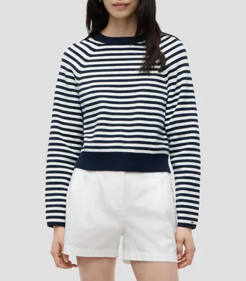 Suéter cuello redondo Mujer