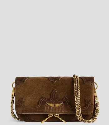 Bolsa mini de mano en piel de vaquetilla Rock Nano fantasía Mujer