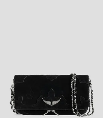 Bolsa de mano en piel de vaquetilla Rock Western fantasía Mujer