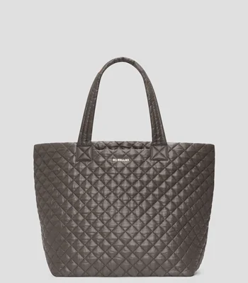 Bolsa Tote de cuadros Mujer