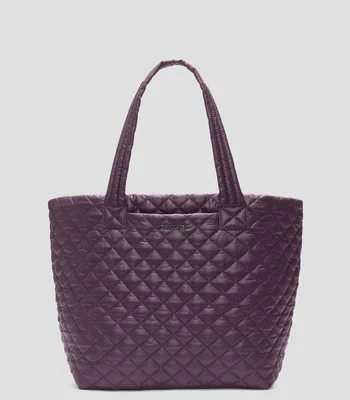 Bolsa Tote de cuadros Mujer