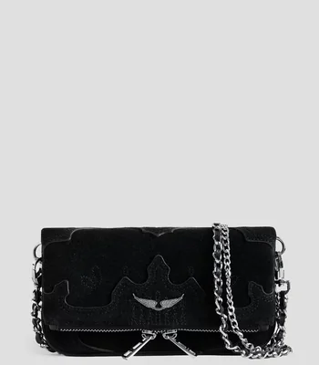 Bolsa mini de mano en piel de vaquetilla Rock Nano fantasía Mujer
