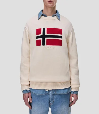 Suéter cuello redondo Mura Hombre