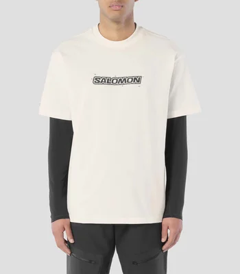 Playera cuello redondo manga corta estampada Brandplay Hombre