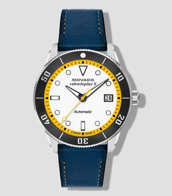 Reloj para Hombre Heritage Calendoplan S Casual Blanco, Negro