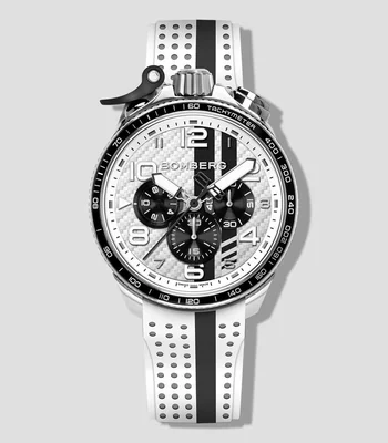 Reloj para Hombre Racing Carbono Deportivo Blanco