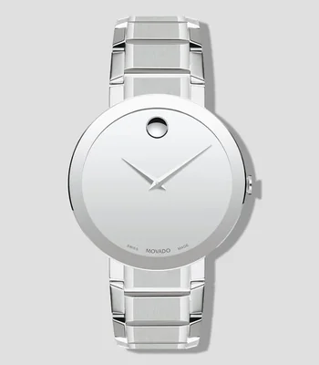 Reloj Unisex Sapphire Casual, Plateado