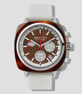Reloj para Hombre Clubmaster Regatta deportivo, Café