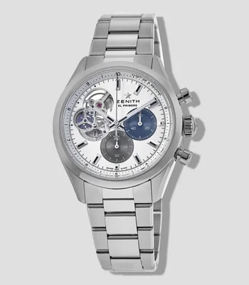Reloj para Hombre Chronomaster casual plateado