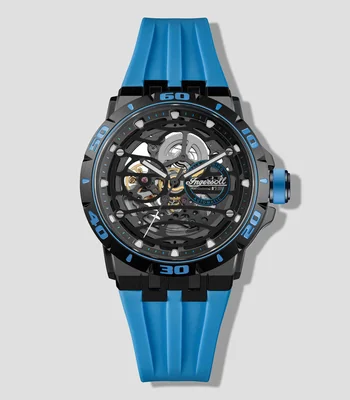 Reloj para Hombre The Rigger deportivo negro, azul