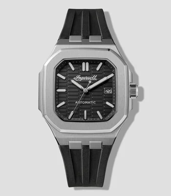 Reloj para Hombre The Yield casual plateado/negro