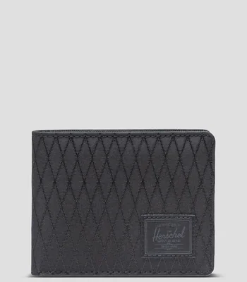 Cartera bifold negra fantasía Hombre