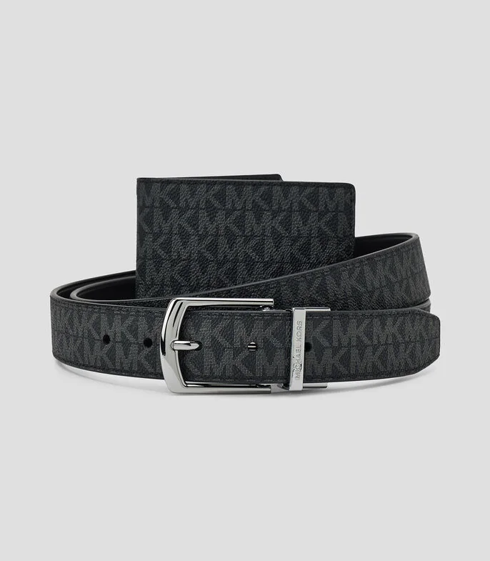 Cartera bifold con estampado Hombre