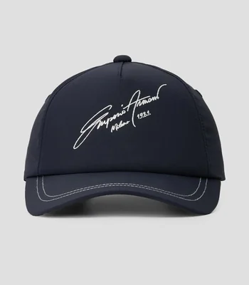 Gorra con bordado azul marino Hombre