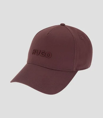 Gorra lisa con logo Hombre