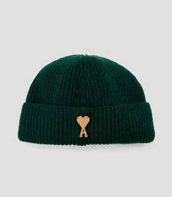 Gorro en tejido a canalé Hombre