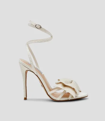 Sandalias con tacón alto delgado Mujer