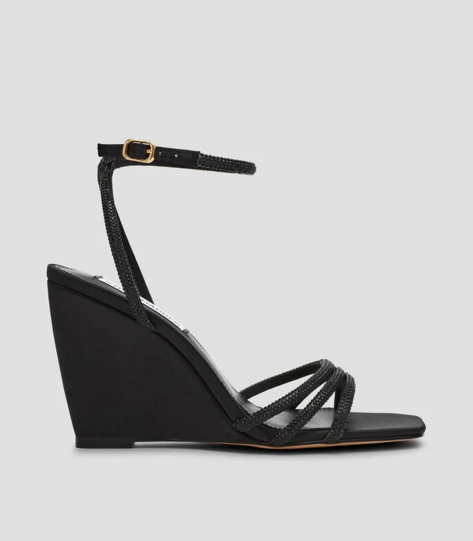 Sandalias con plataforma de cuña Mujer