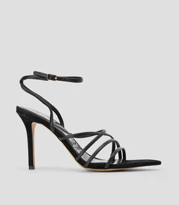 Sandalias con tacón alto de aguja Solania Mujer