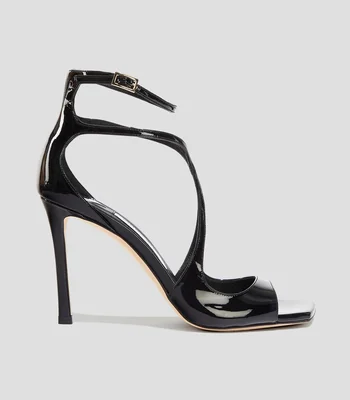 Sandalias con tacón alto de aguja Mujer