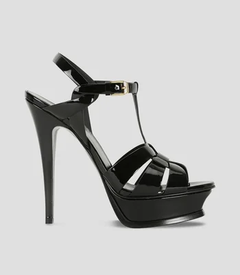 Sandalias con tacón alto delgado y plataforma Tribute Mujer