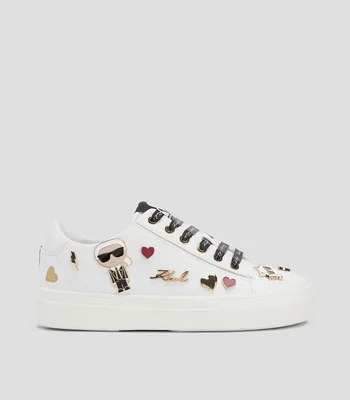 Tenis casuales Cate Pins en piel Mujer