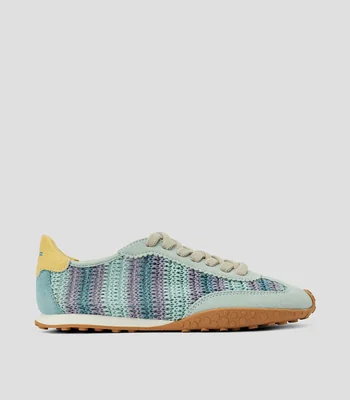 Tenis casuales Bridge Woven en textil y piel Mujer