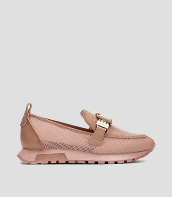 Mocasines en piel Mujer