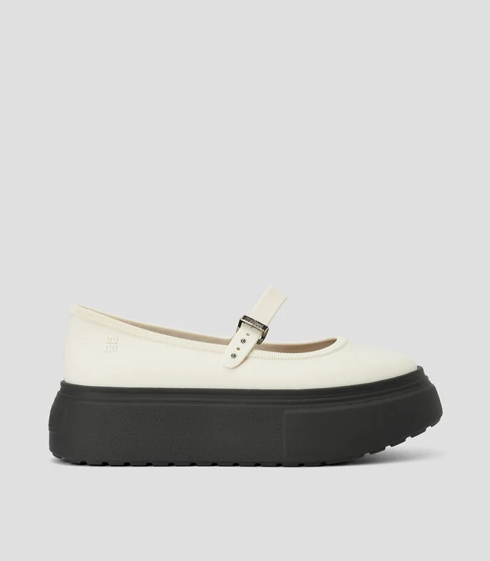 Flats con plataforma lisos Mujer