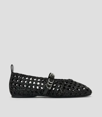 Flats texturizado Mujer
