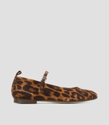 Flats animalprint Mujer
