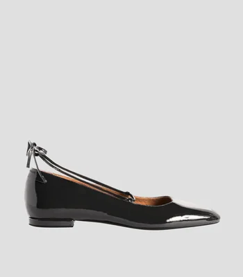 Flats en Piel Acharolados Mujer