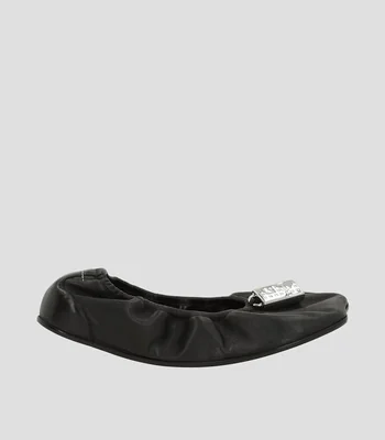 Flats Numeric Anatomic en piel con candado Mujer