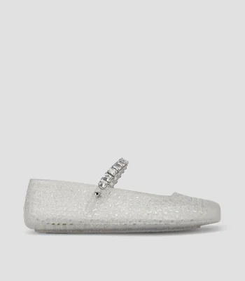 Flats The Jelly con glitter y pedrería Mujer