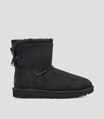 Botas cortas Mini Bailey Bow II en piel gamuza Mujer