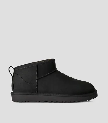 Botines Classic Ultra Mini Nubuck de cuero Mujer