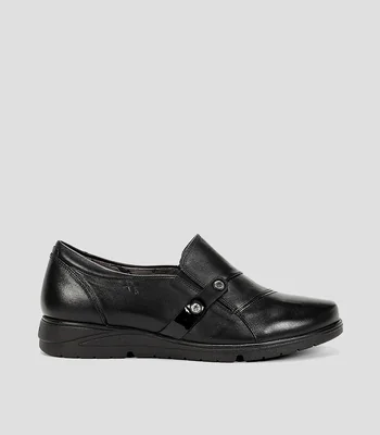 Mocasines en piel Mujer