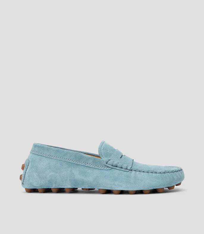 Mocasines en piel Mujer
