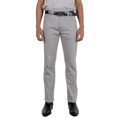 Edward’s Pantalón Recto Hombre Gabardina Perla