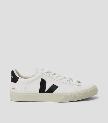 Tenis casuales en piel Campo con logo Hombre