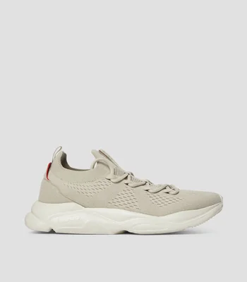Tenis deportivos de punto con suela de EVA con logo grabado Hombre