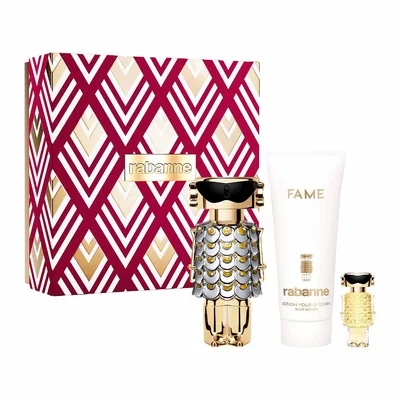 Fame Estuche 3 Piezas Dama EDP 80ml + Locion Corporal 100ml + Miniatura 4ml
