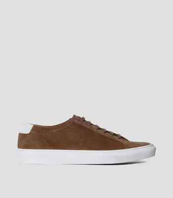 Tenis casuales en piel Hombre
