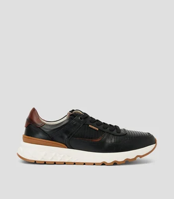 Tenis casuales en piel Hombre