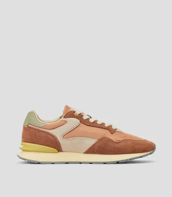 Tenis casuales City Retro en piel y textil Hombre