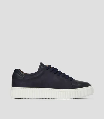 Tenis Casuales en Piel lisa Hombre